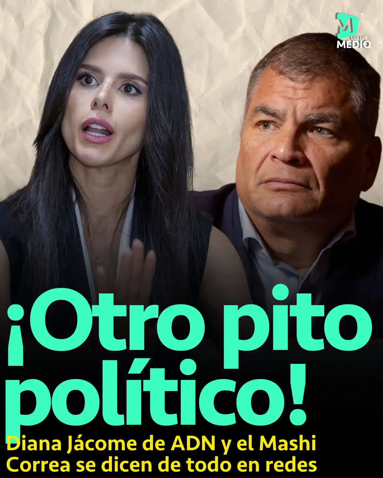 Image from Los Del Medio: 🔴ATENCIÓN  La tensión política volvió a estallar, esta vez por la emp...