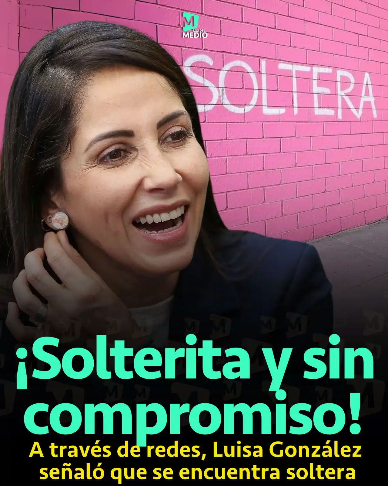 Image from Los Del Medio: 🔴ATENCIÓN Luisa González, volvió a captar la atención en redes socia...