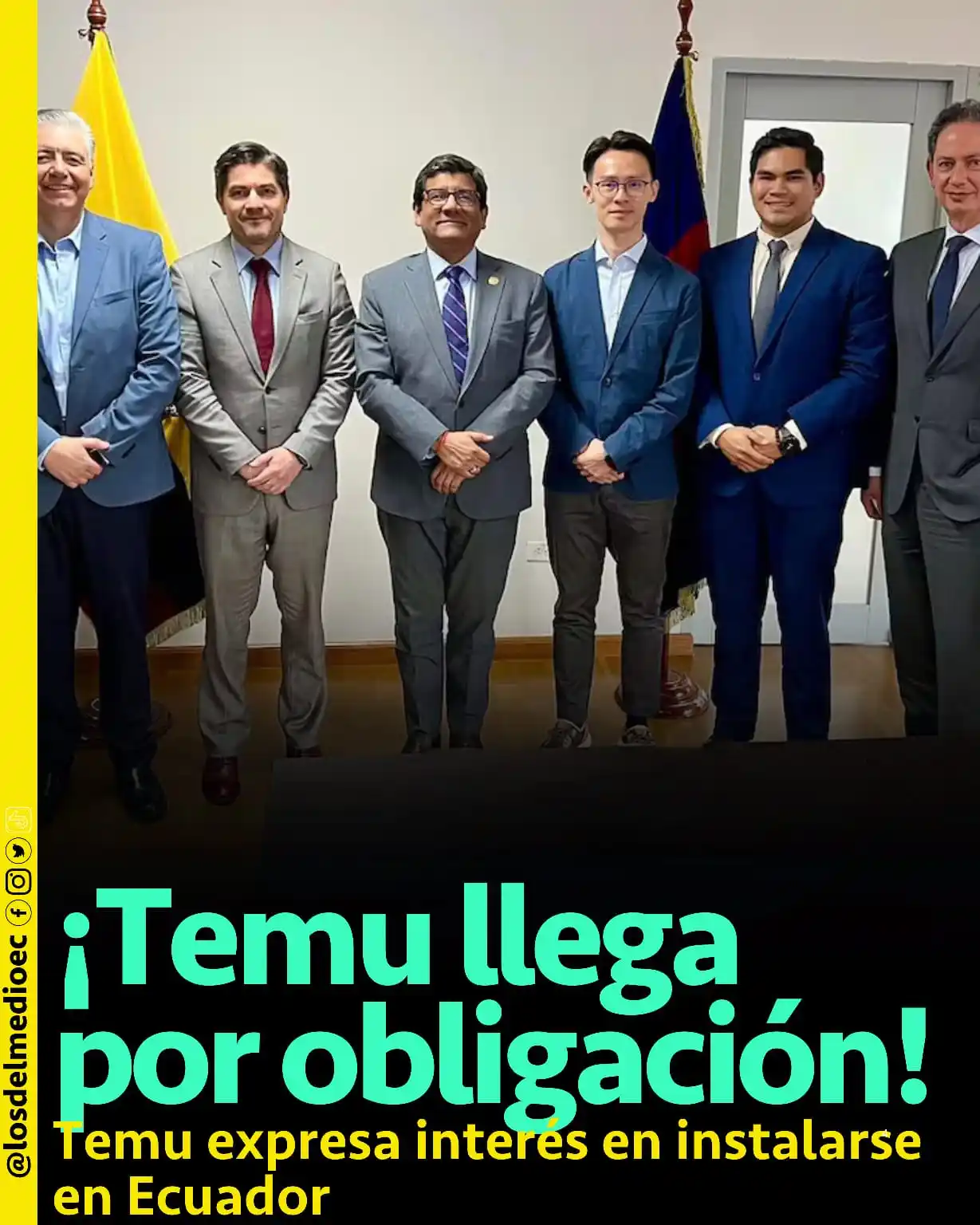 Image from Los Del Medio: 🔴ATENCIÓN  Tras control al 4x4, Temu muestra interés en formalizar op...