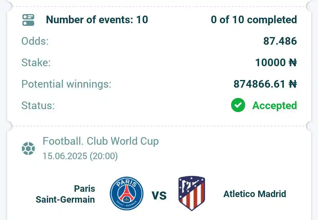 Image from GIRLPUNTER™️: CLUB WORLD CUP 🏆 90 odds on <a class="text-blue-500 hover:underline...