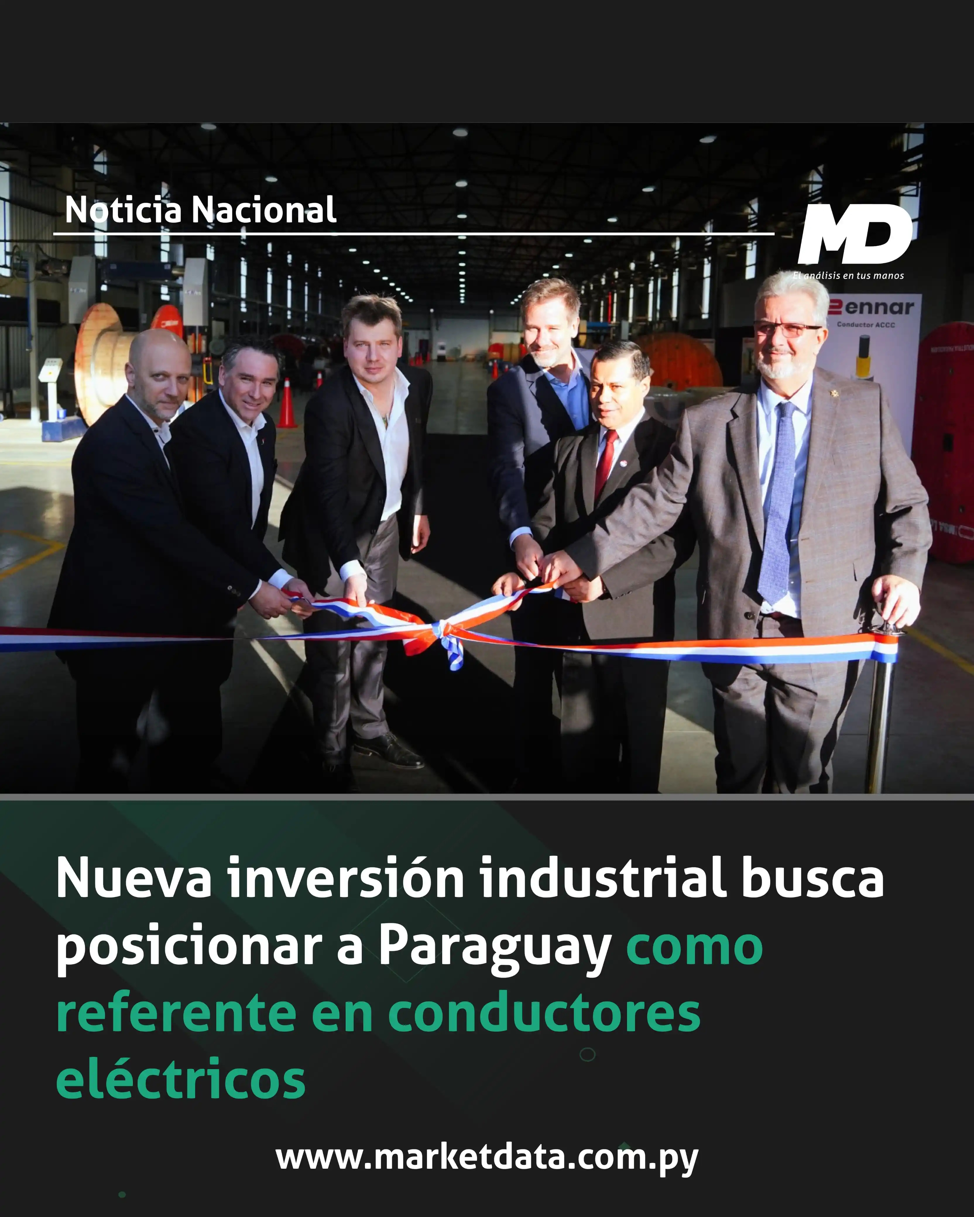Image from MarketData: 🧑🏭 Con una capacidad inicial de 15.000 toneladas anuales y una proy...