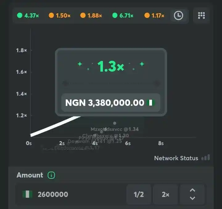 Image from Odion Comedy : CRASH SIGNALS ROLLOVER BC ROLLOVER 1⏱ 2.0M x 1.3 ODDS = 2.6M✅ BC ROL...