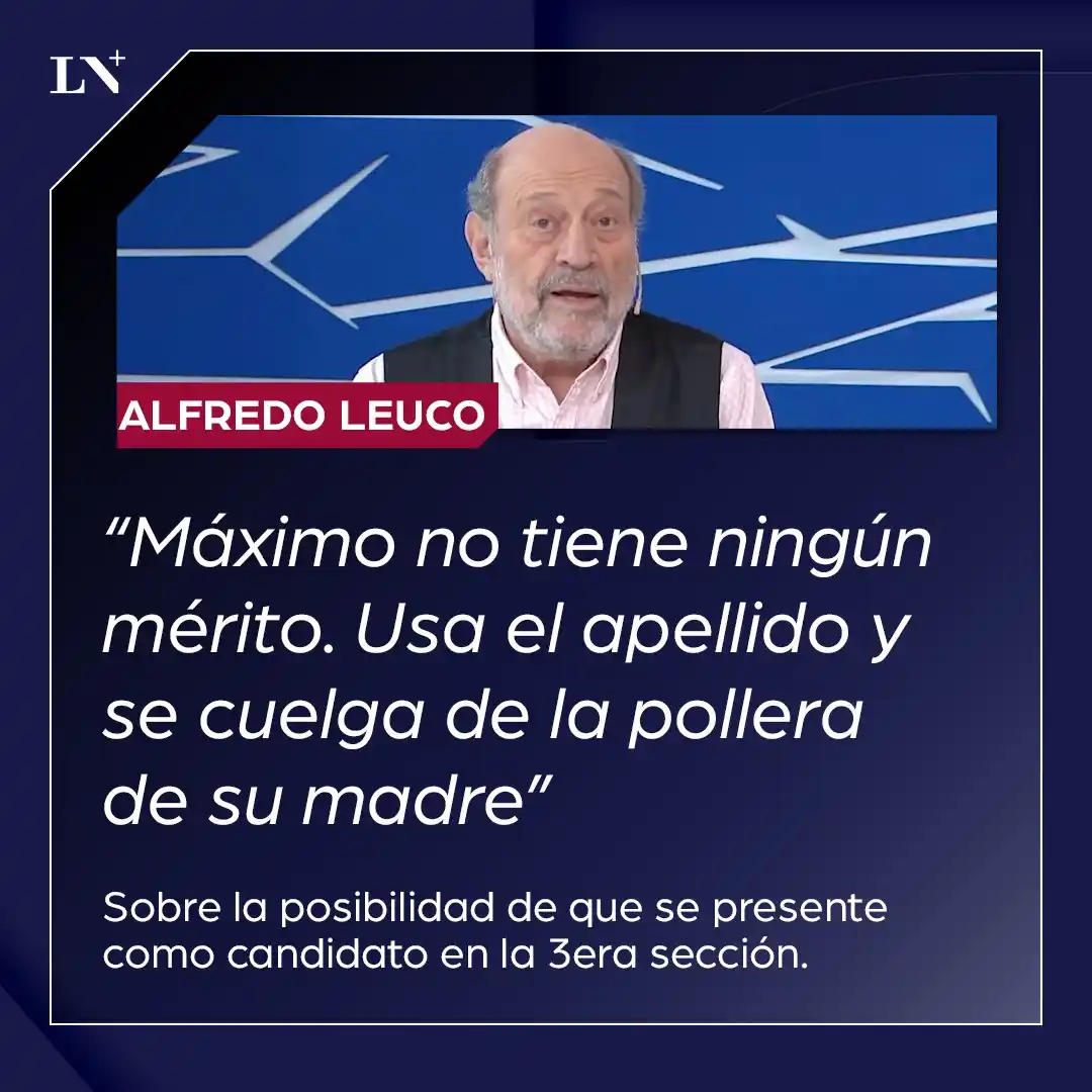 Image from Lanacionmas: 🔹 El periodista, invitado en + Que Ver, aseguró que “ojalá sea el can...