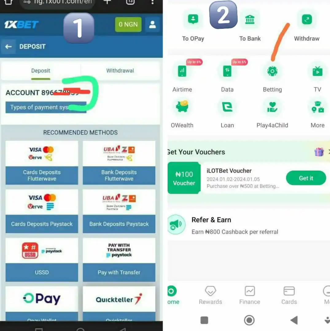 Image from Odion Comedy : FUNDING YOUR ACCOUNT IS EASY  1. COPY YOUR BET ID AS SEEN IN THE PICTU...