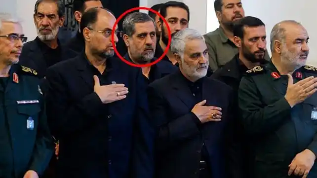 Image from MIDDLE EAST REVIEW: 🇮🇱🇮🇷 *ISRAEL-IRAN UPDATES* Saeed Izadi, commander of the Palesti...