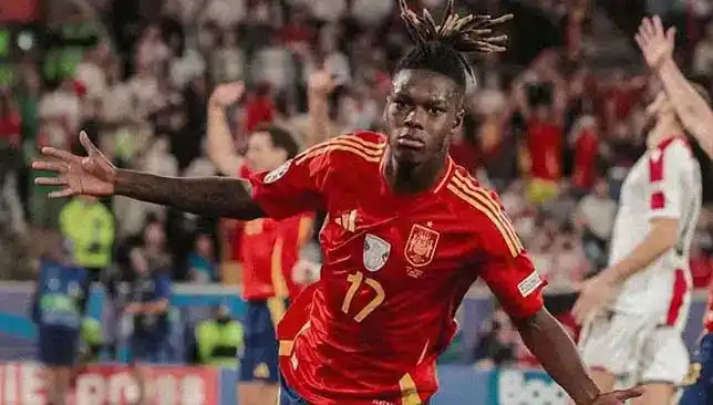 Image from Transfermercato.com: 🚨 خمسة أسباب تجعل نيكو ويليامز صفقة مثالية لبرشلونة.  <a class="text-...