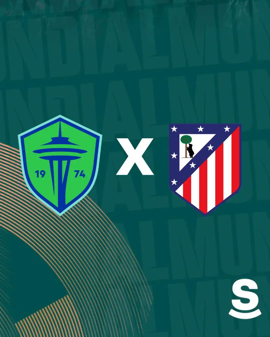 Image from NETFLU | Fluminense: Lance seu palpite Seattle Sounders x Atlético de Madrid que vai rolar ...