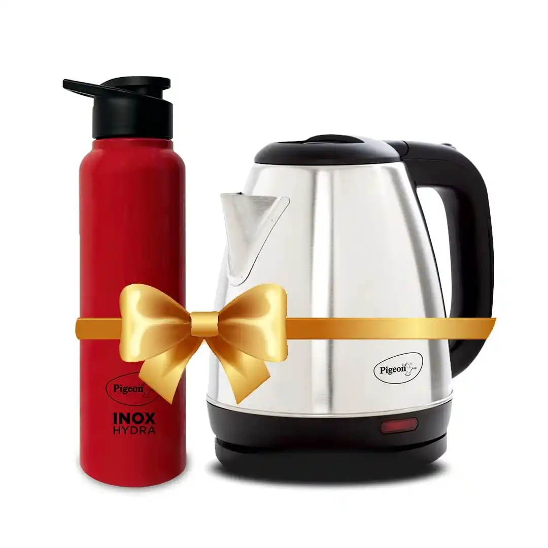 Image from Shopping Loot Deals Hot Offers Prolooterz Amazon Flipkart Myntra Best Online Daily Alerts: *🔥Pigeon 1.5 litre Hot Kettle and Stainless Steel Water Bottle Combo ...