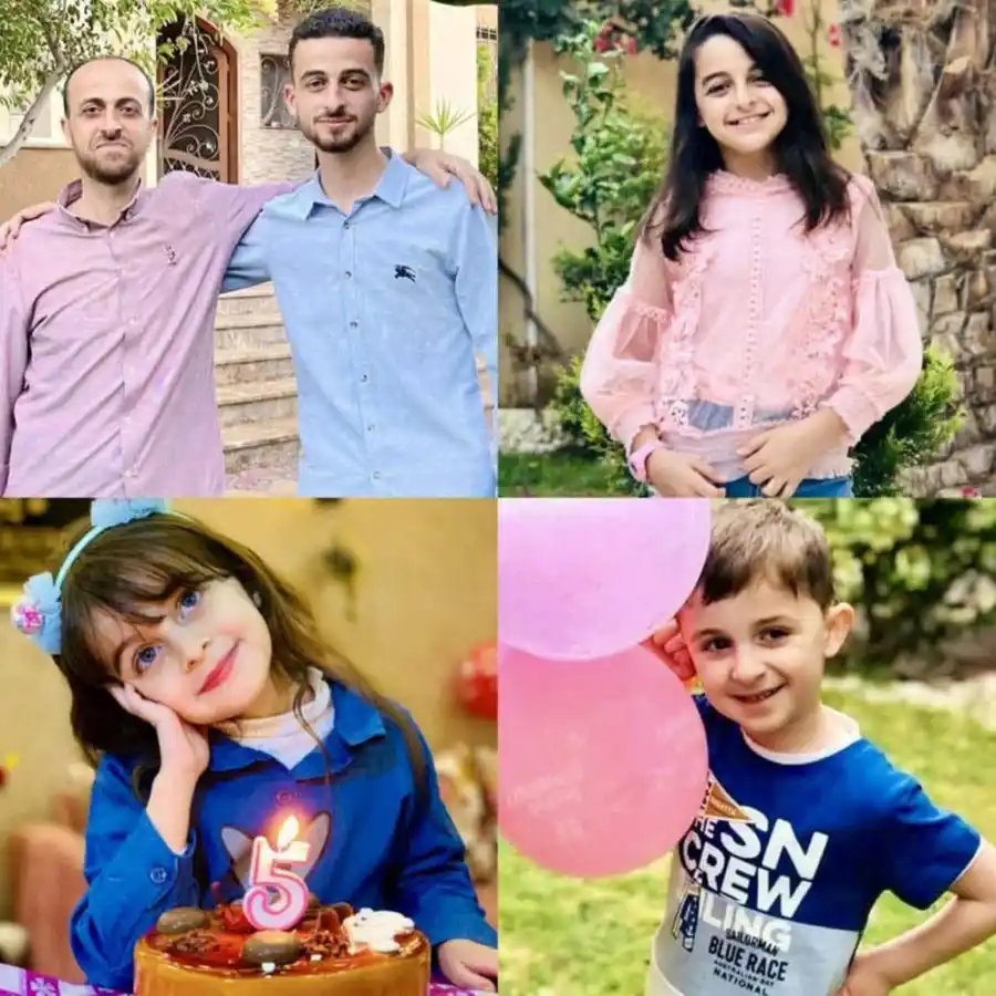 Image from MIDDLE EAST REVIEW: 🇵🇸 *PALESTINE UPDATES* The Israeli army killed seven members of th...