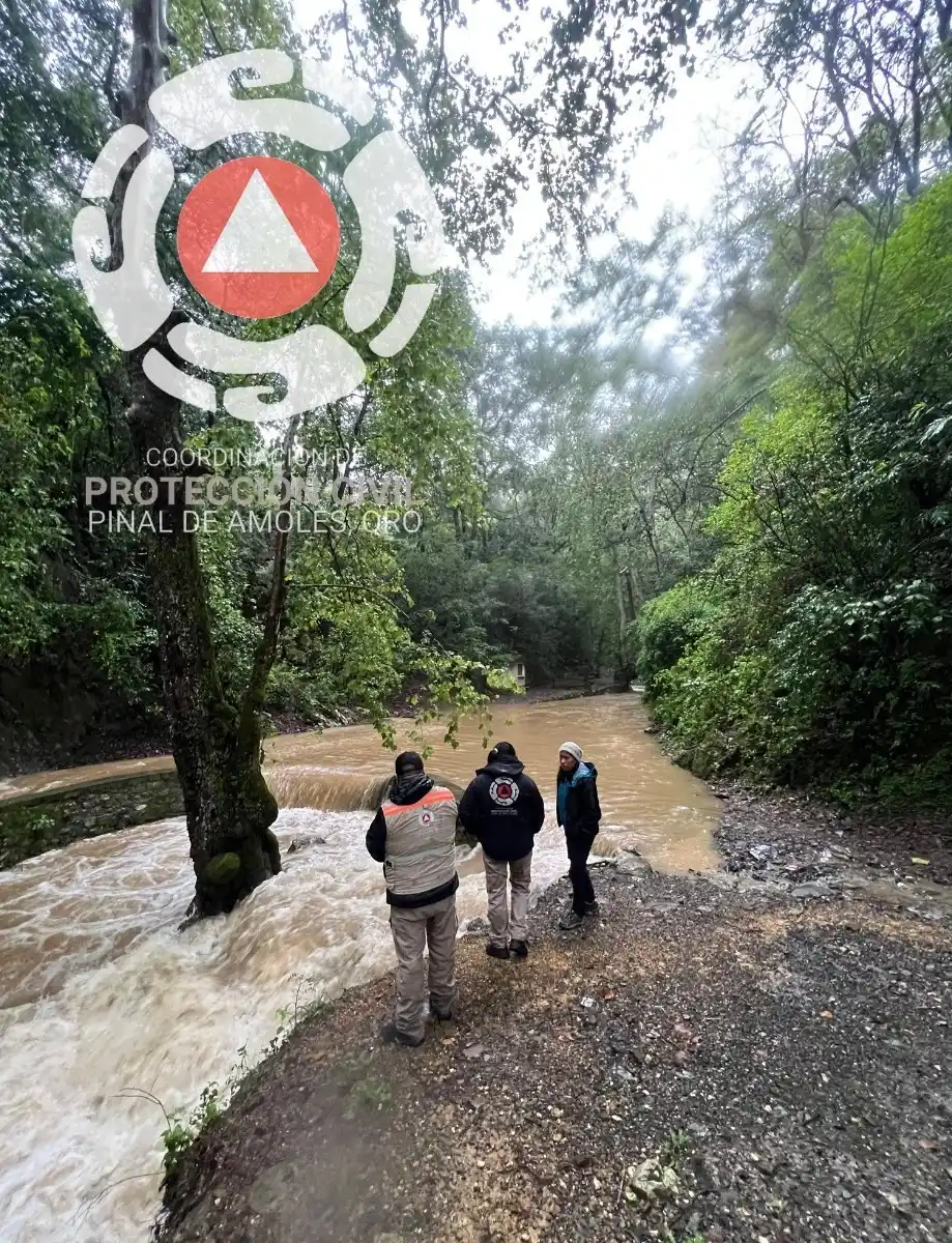 Image from Quadratín Querétaro: 🌧️🚨 Si vas a viajar a la Sierra Gorda en estos días, ¡toma precaucio...