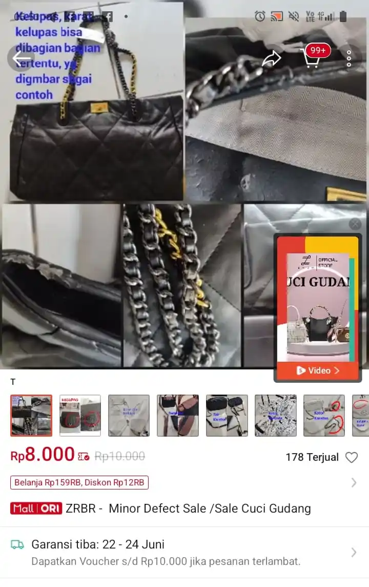 Image from Promo Racun Shopee x Lazada Serba Recehan🔥: Stok 8🔥 Yang udh permah beli disini Tau produknya monggo cekout‼️  Te...