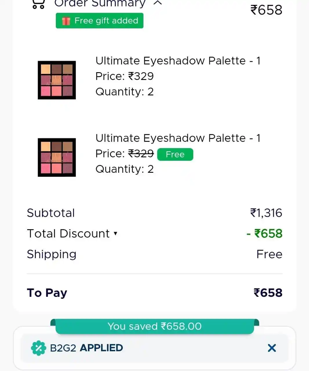 Image from Best Deals in India : Swiss Beauty: Buy 2 Get 2 FREE ✨ Use Code: B2G2 Link: https://bitt...