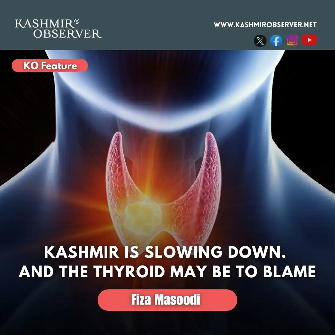 Image from Kashmir Observer®: *This overlooked health crisis is swelling necks, clouding thoughts, a...