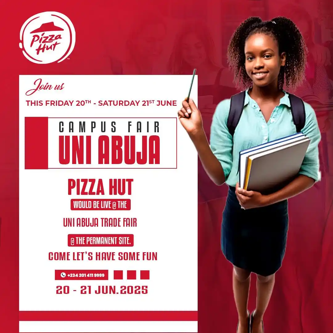 Image from 𝑭𝑨𝑪𝑬 𝑶𝑭 𝑨𝑩𝑼𝑱𝑨  𝑵𝑬𝑾𝑺  𝑹𝑶𝑶𝑴: 🔥 UNIABUJA, ARE YOU READY?! 🔥 The Campus Fair is happening LIVE toda...