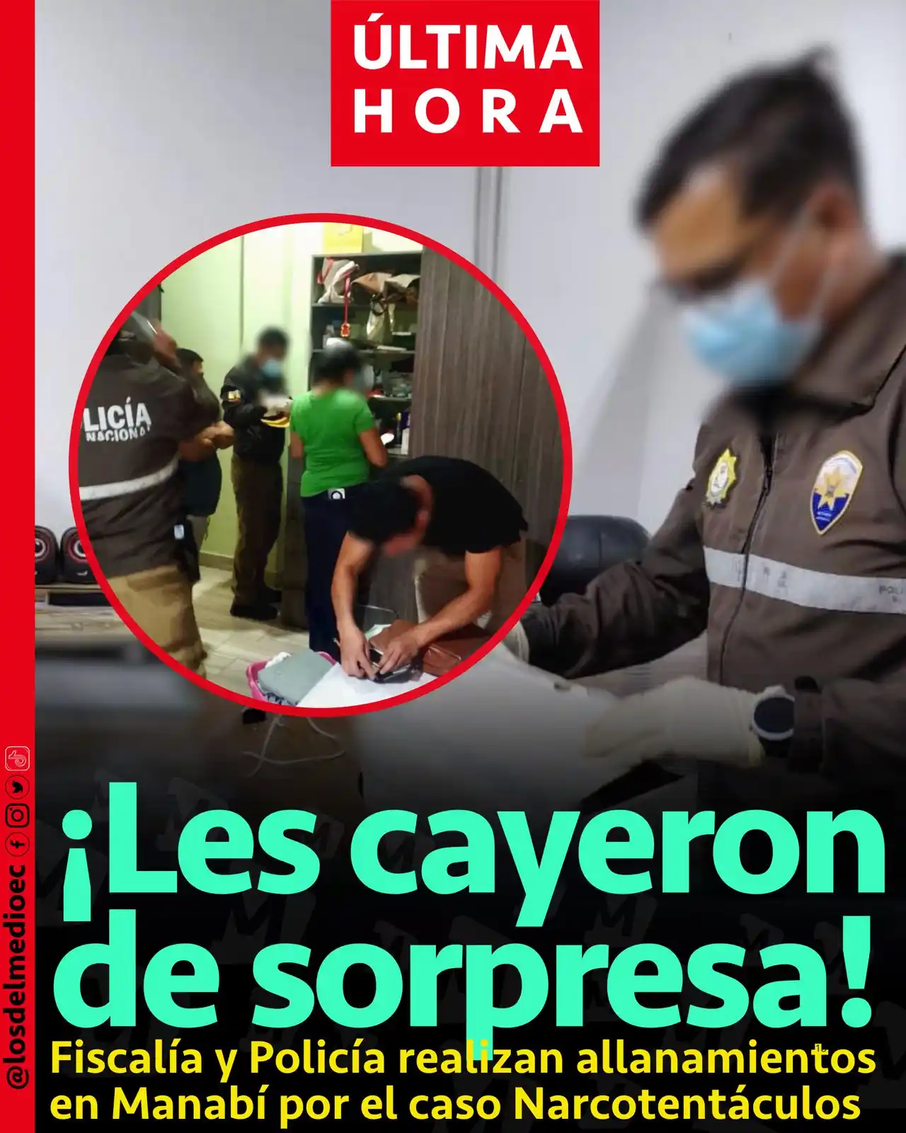 Image from Los Del Medio: 🚨URGENTE  La madrugada de este martes 17 de junio, la Fiscalía y la P...