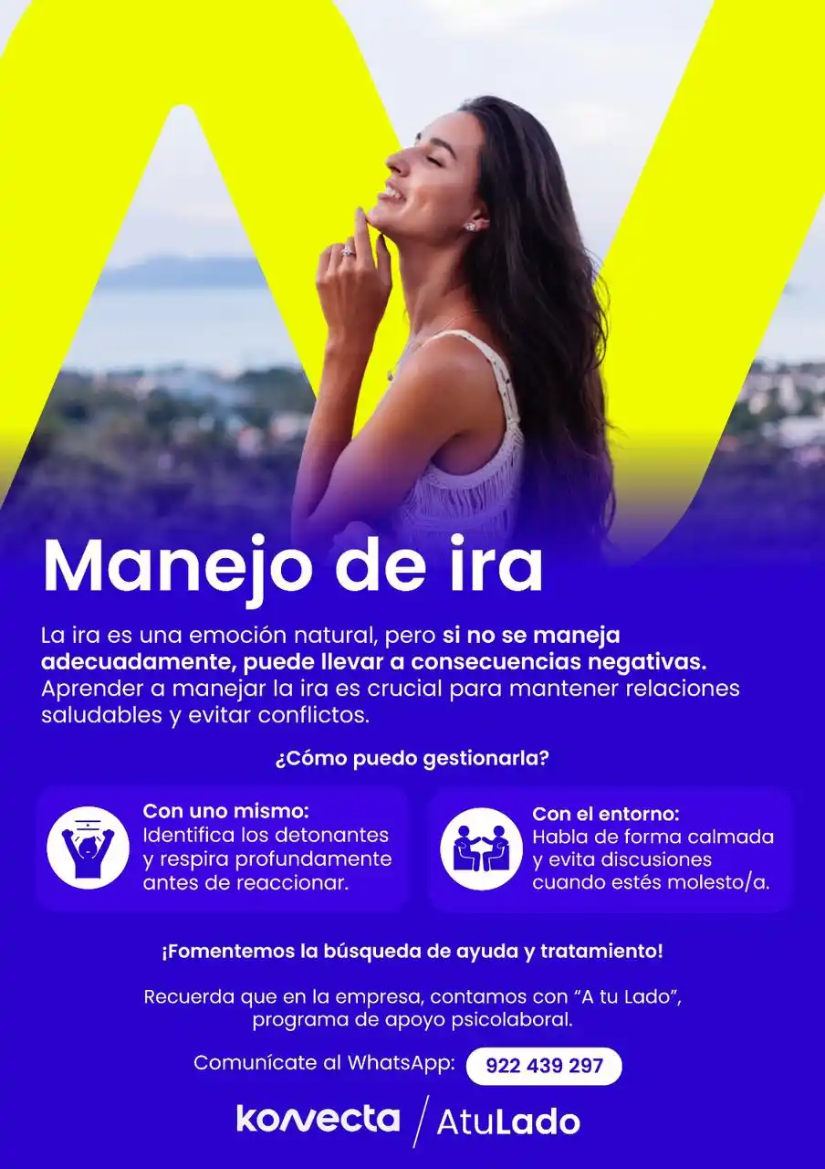 Image from TEAM CONECTADOS! 👥: *A Tu Lado | Manejo de ira* 🙌🏼✨ Todos tenemos momentos de frustració...