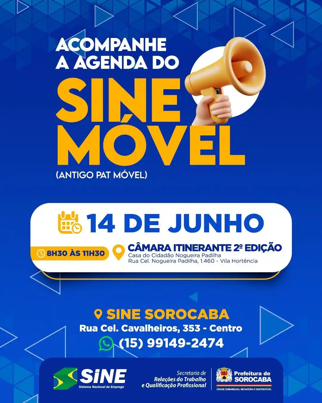 Péricles Régis + Vagas de Emprego post