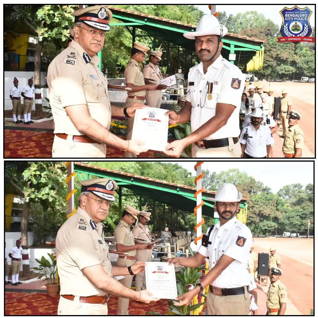 Image from Bengaluru City Police: Based on 112 callers' feedback and rating post-resolution, the below C...