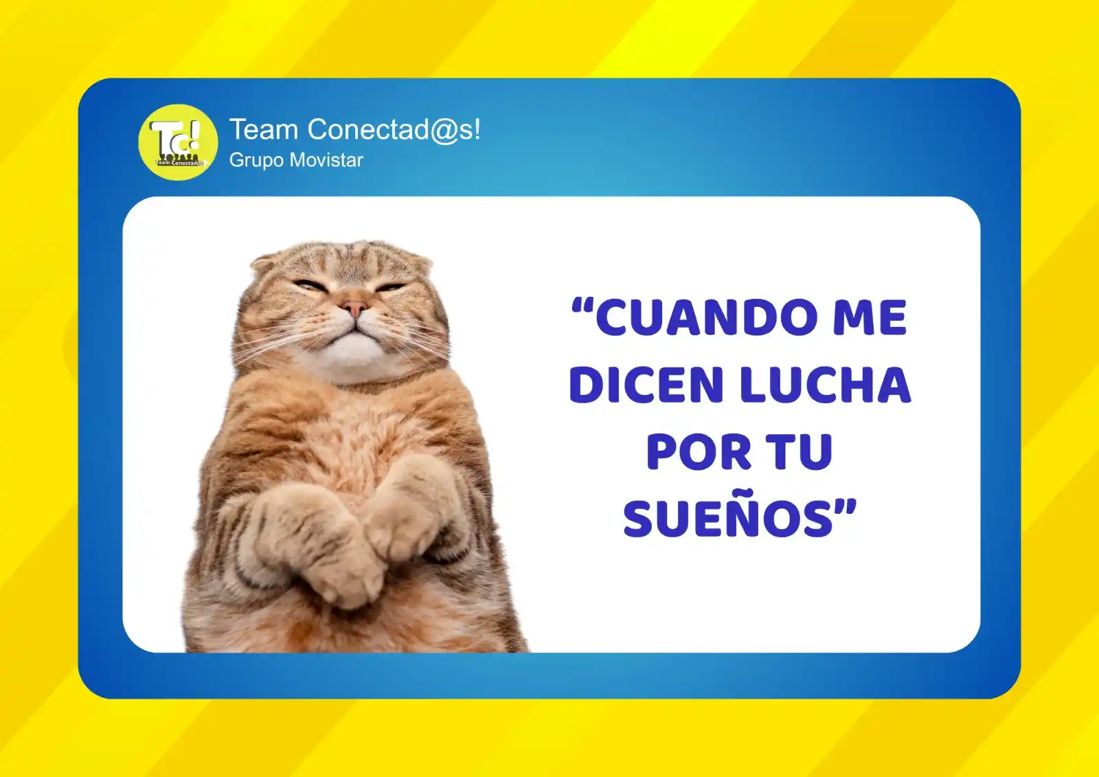 Image from TEAM CONECTADOS! 👥: *¡BUENOS DÍAS, MIS FIELES!* 🤩😎  Arrancamos el día con toda la motiva...