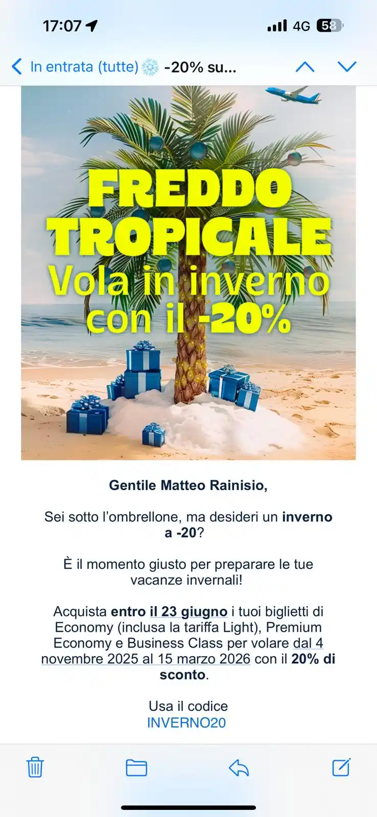 Image from The Flight Club: Codice sconto ITA...