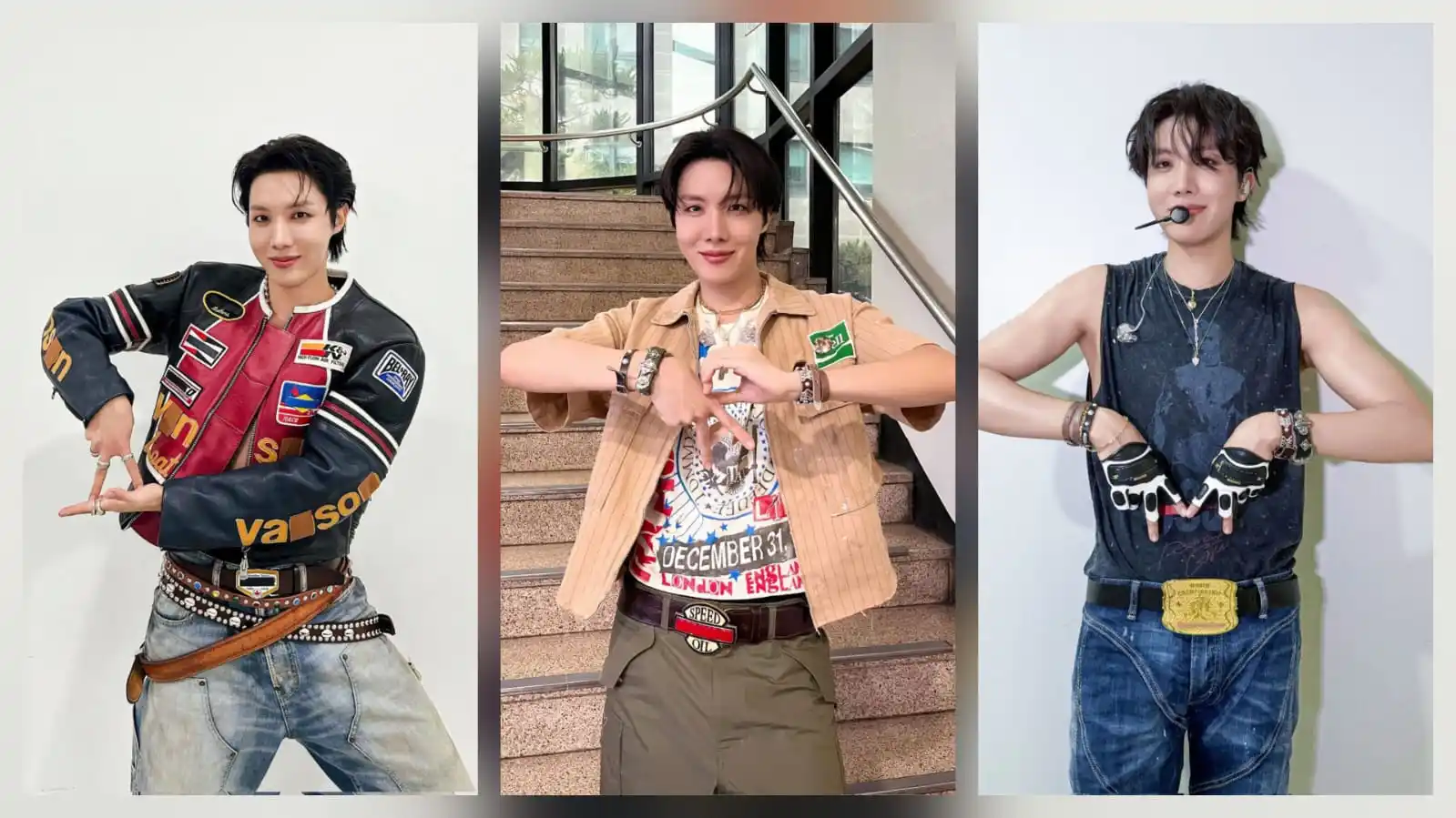 Image from INFO ONLY. ARMY 💜 Bienvenidos A Casa OT7💜: — Dato 😥 Hobi al parecer está intentando recrear la palabra "ARMY" a...