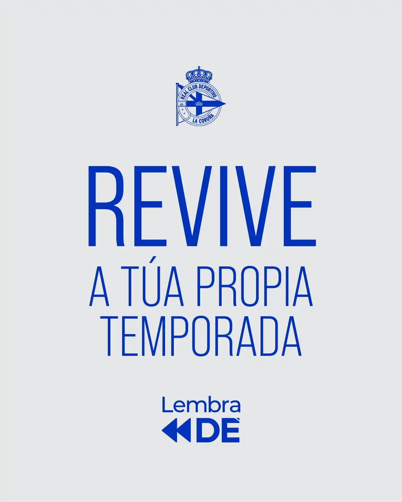 Image from RCDeportivo: 👀 Deportivista, estás listo para o resumo da túa temporada?  ⏪ 𝐁𝐞𝐧...