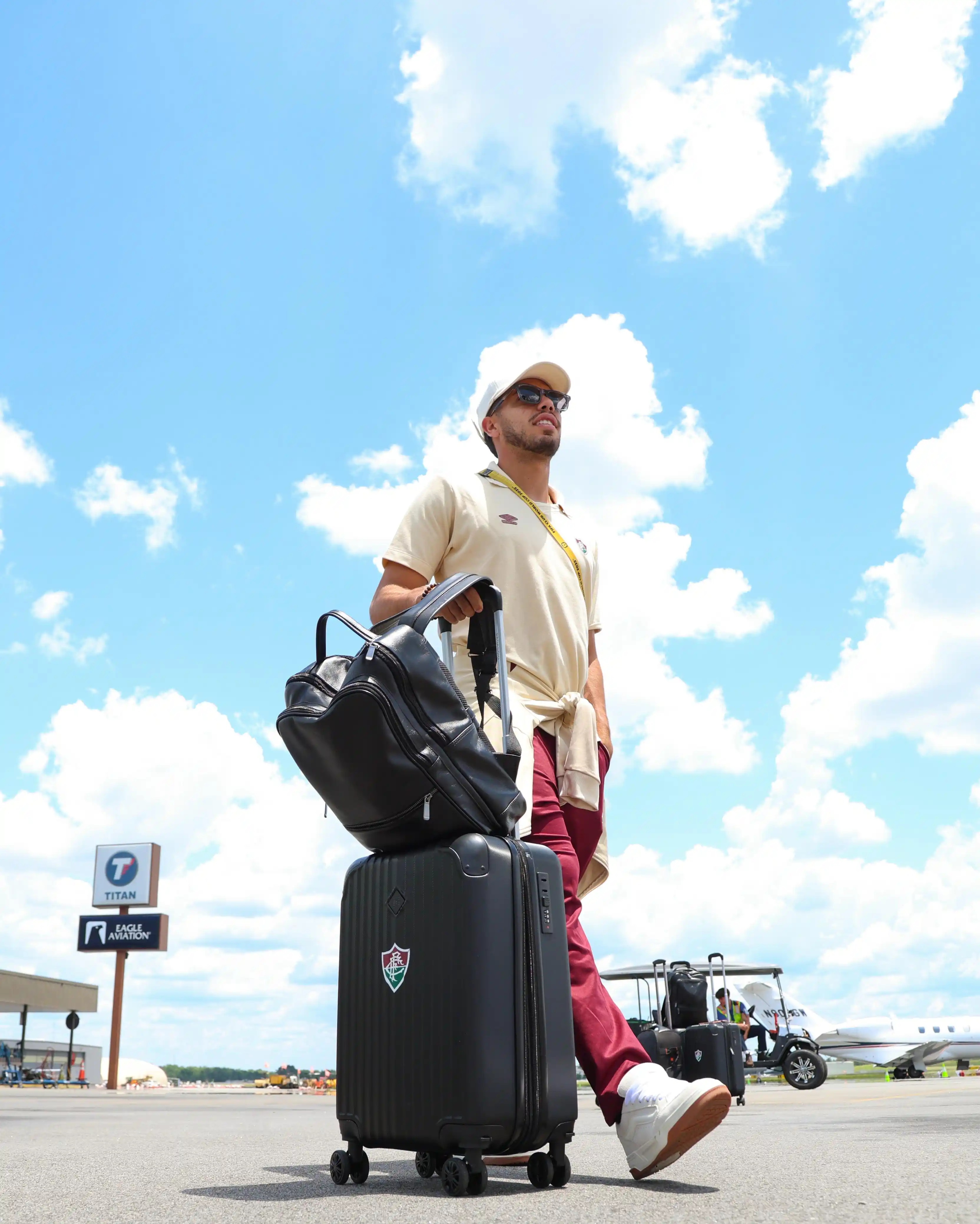 Image from Fluminense FC: EMBARQUE AUTORIZADO! Vamos pra Nova York! 🗽🇺🇸  Todos os jogos do Fl...