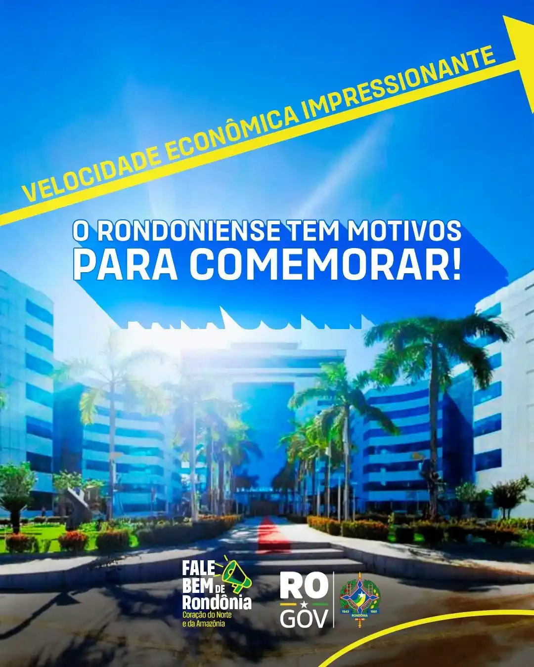 Image from Governo de Rondônia: ⬆️ Empregos crescem, negócios prosperam e exportações batem recordes! ...