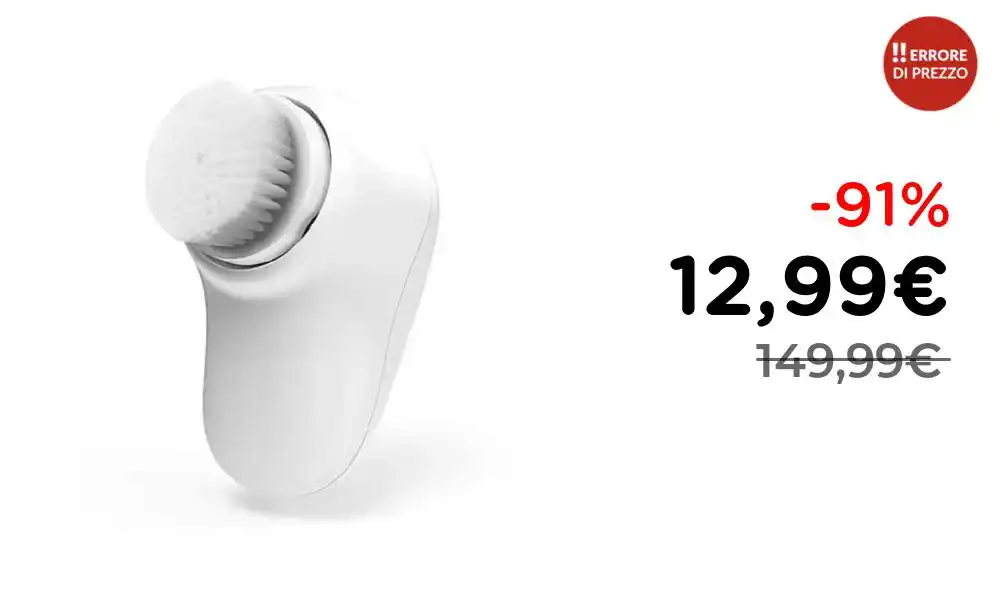 Image from ‼️ ERRORE DI PREZZO: *❌❌ERRORE DI PREZZO❌❌* 🔸 *SPAZZOLA VISO HOMEDICS FAC-700-EU* 💰 *A s...