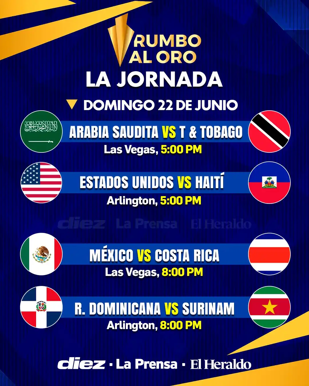 Image from Diario Diez: Este domingo en la Copa Oro conoceremos:  ➖El segundo clasificado del ...
