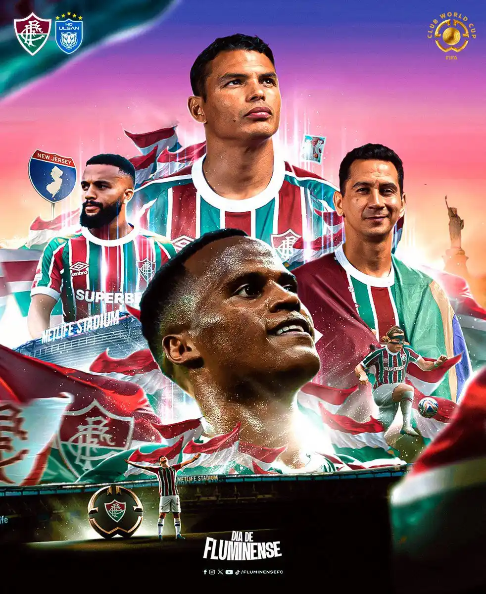 Image from Fluminense FC: 🎵FLUMINENSE EU SEI ATÉ A MORTE CONTIGO ESTAREI🎵 SÁBADO DE FLUMINENS...