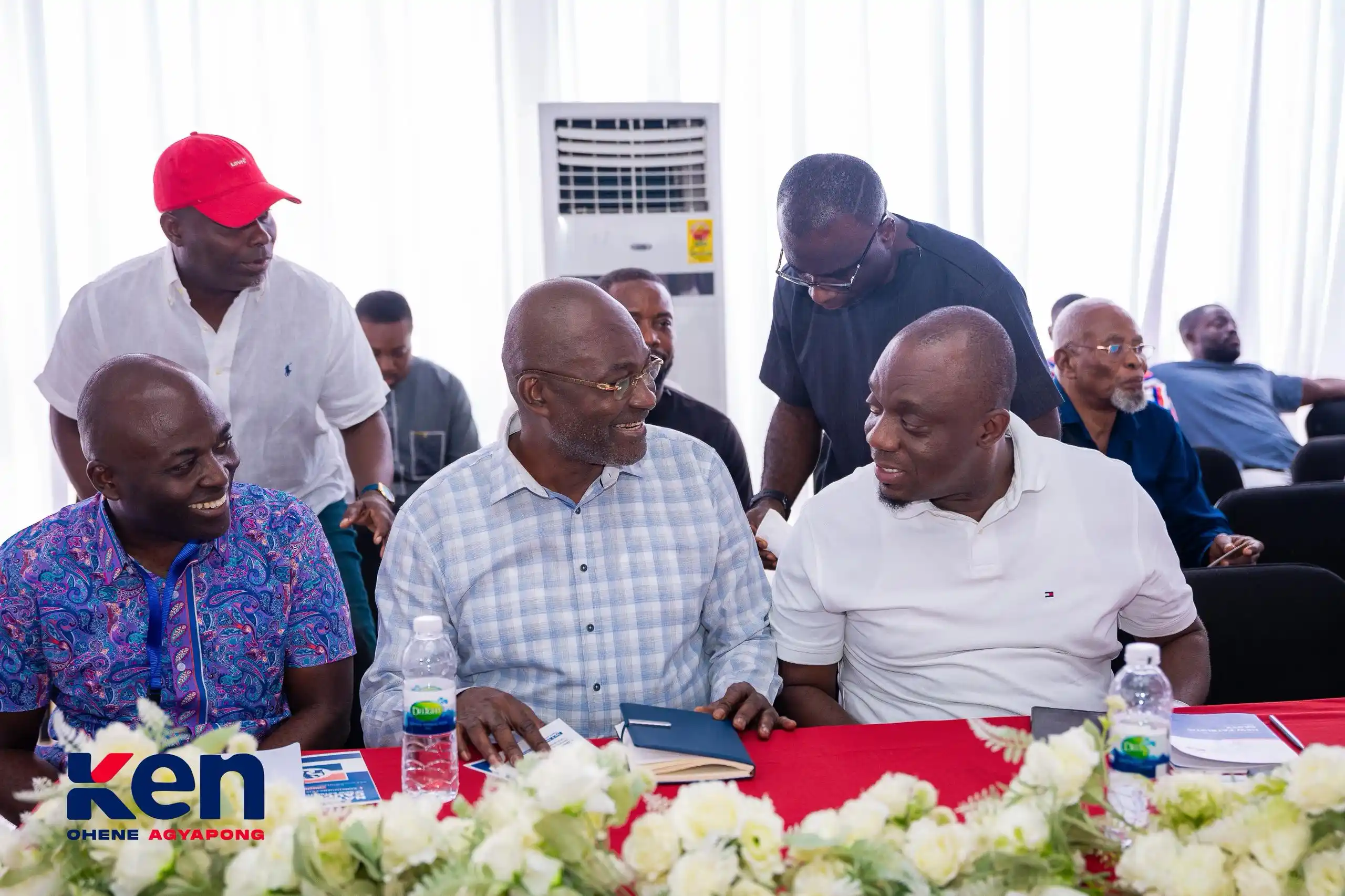Image from Ken Ohene Agyapong: Honoured to have been invited to the NPP Constituency Chairmen Caucus ...