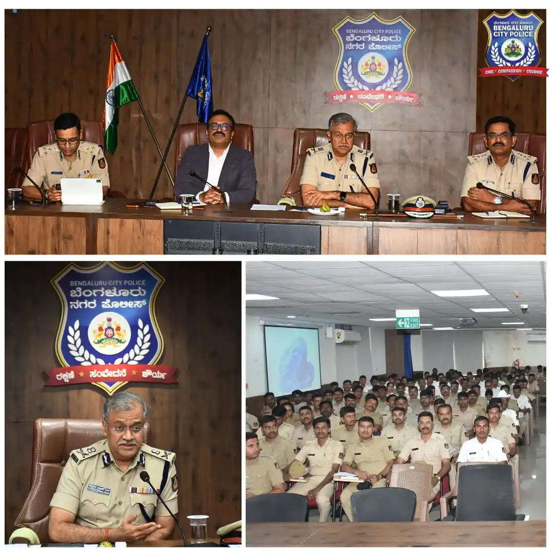 Image from Bengaluru City Police: ಇಂದು ಬೆಂಗಳೂರುನಗರ ಪೊಲೀಸ್ ಆಯುಕ್ತರಾದ ಸೀಮಂತ್ ಕುಮಾರ್ ಸಿಂಗ್ ರವರು “ಸಾಮಾಜಿಕ ಜಾ...