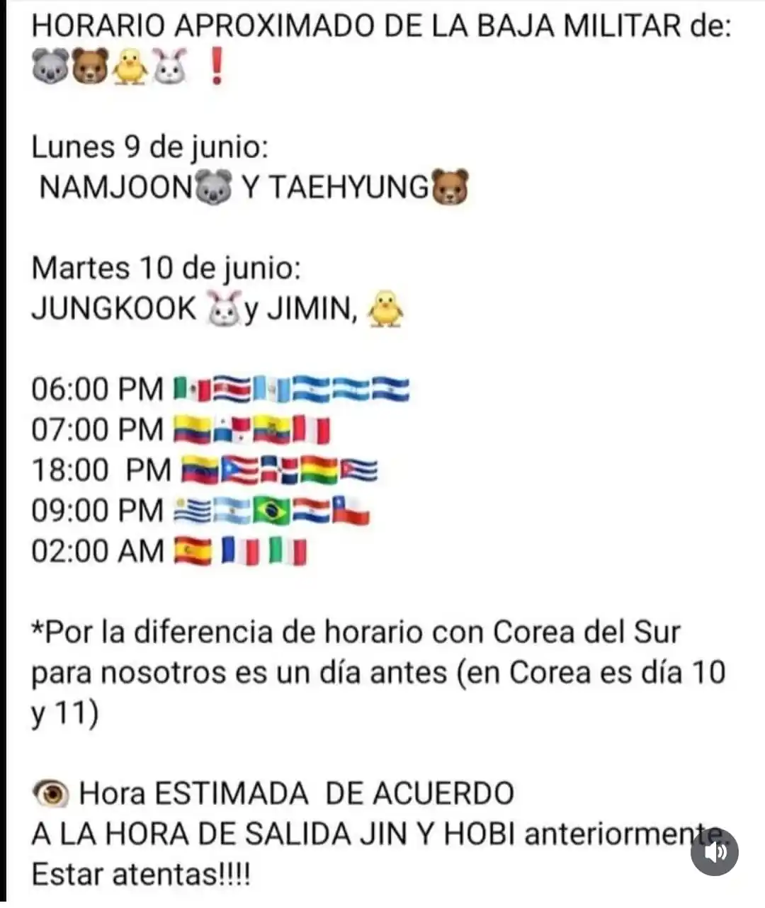 ARMY SV (Fanbase de El Salvador) post