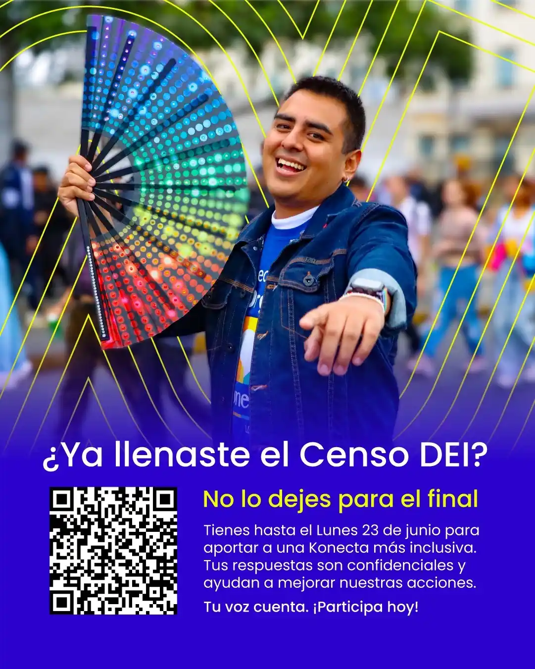 Image from TEAM CONECTADOS! 👥: 💡 Más que un formulario, es una oportunidad de ser vistos/as, reconoc...