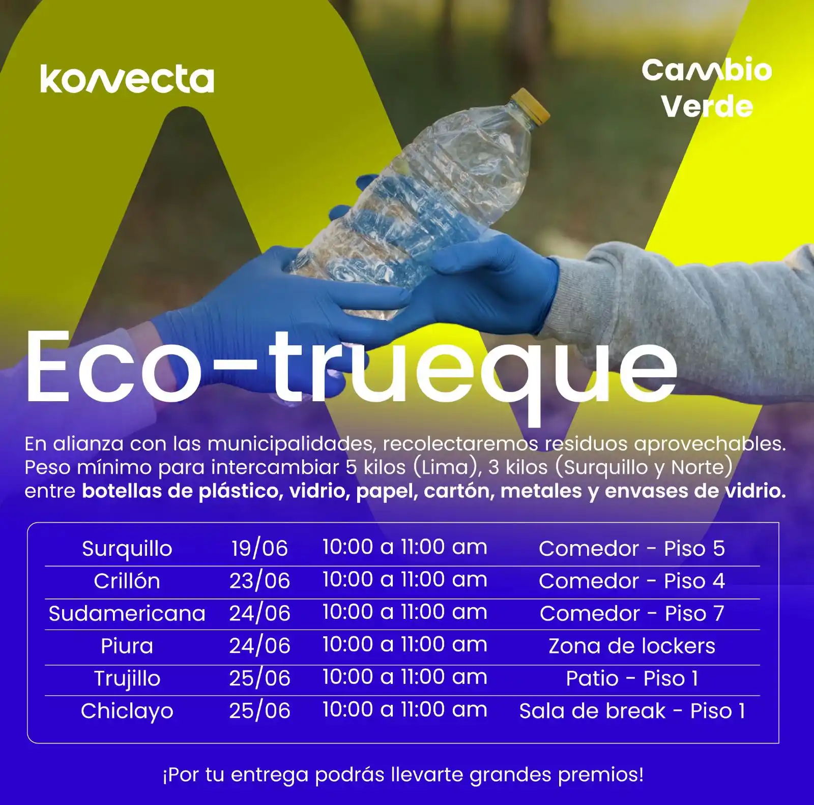 Image from TEAM CONECTADOS! 👥: *Medio Ambiente | Juntos/as cuidamos nuestro planeta* 🌍♻️ Te invitamo...