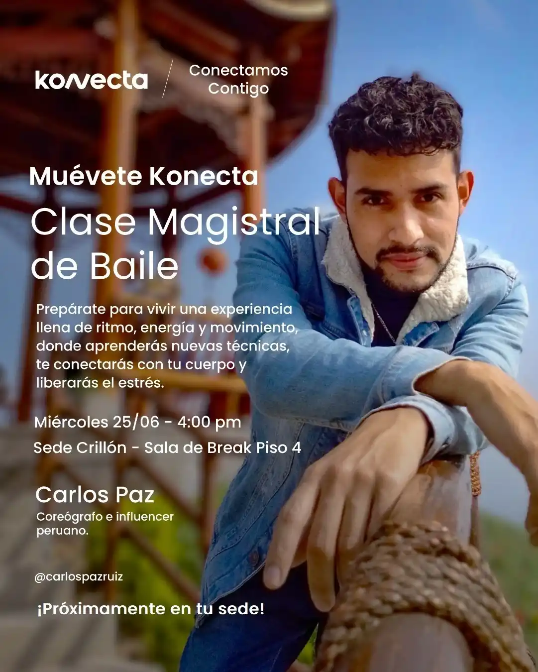 Image from TEAM CONECTADOS! 👥: 🕺💃 *Muévete Konecta!* Un espacio creado para soltar el estrés, recar...