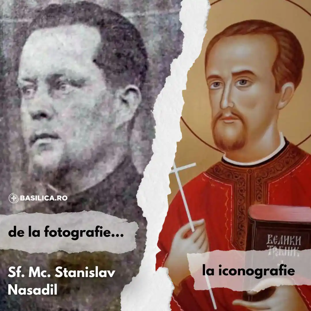 Image from Basilica.ro: 🇷🇴 De la fotografie 📸 la iconografie 🖼: Sf. Mc. Stanislav Nasadil ...