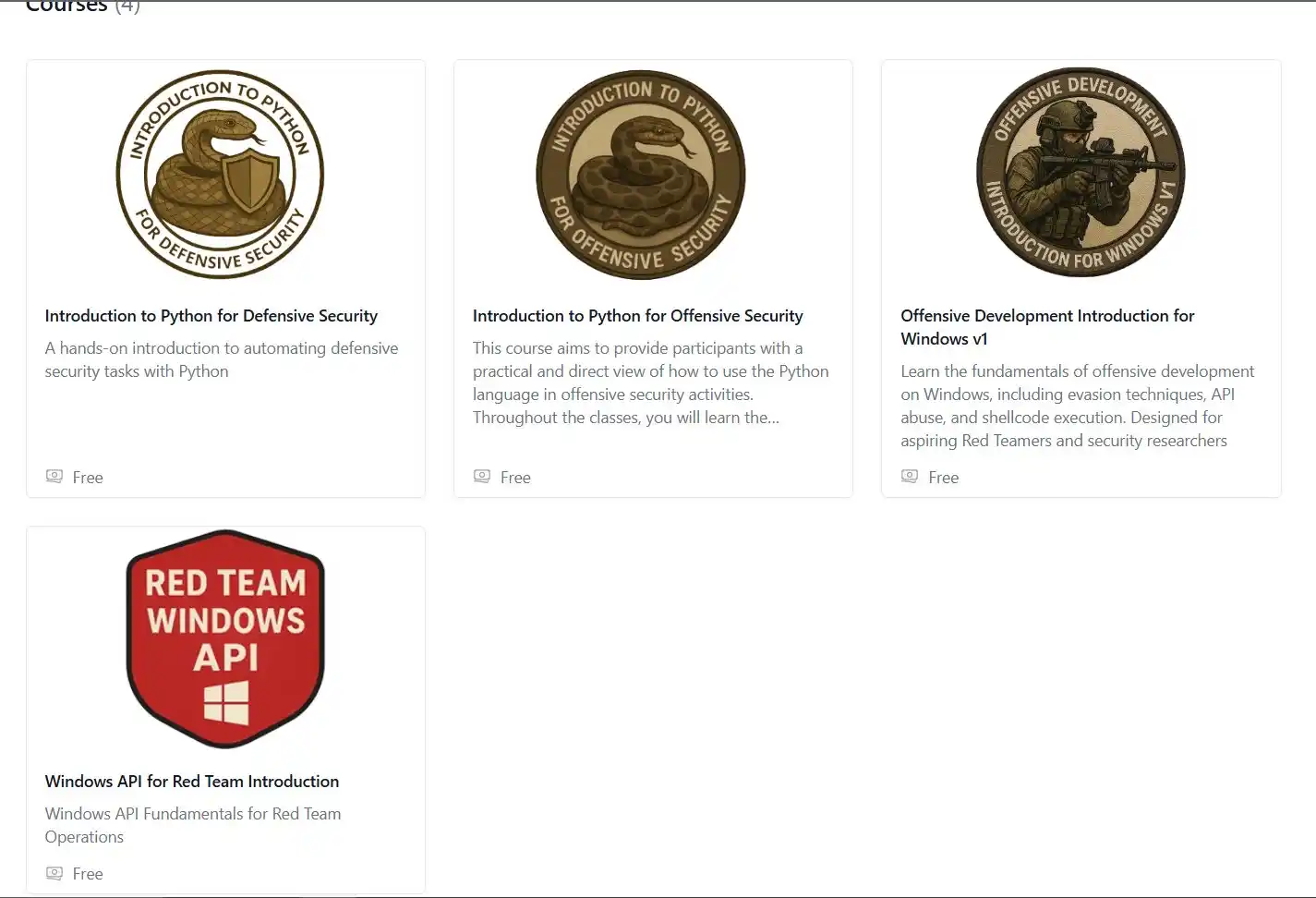 Image from PAK CYBER TEAM: Take quick and easy courses Link: https://redteamleaders.coursestack....