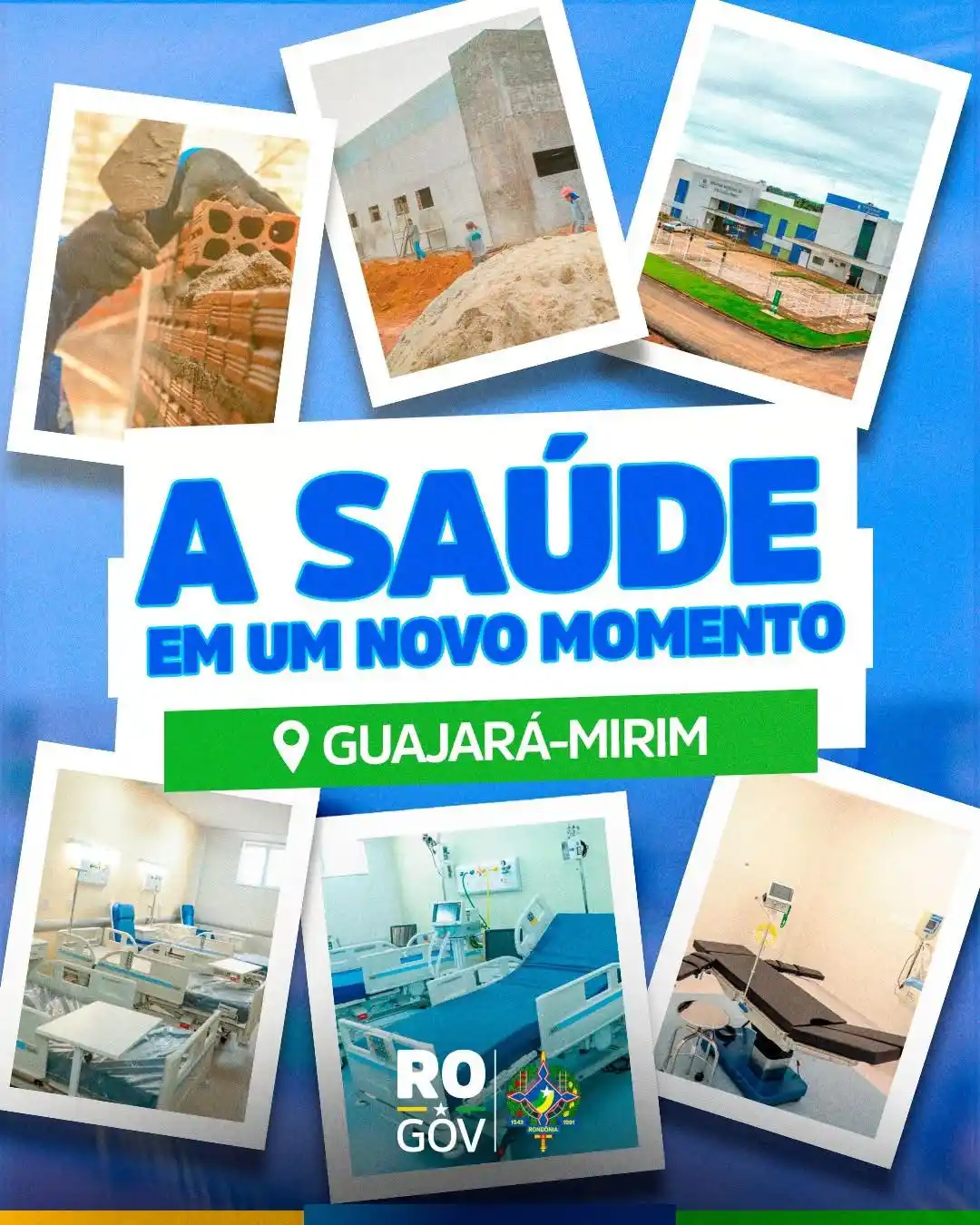 Image from Governo de Rondônia: 🤩👉 Venha descobrir o que o novo Hospital Regional de Guajará-Mirim o...