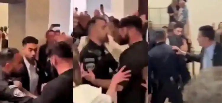 Image from Teyit: ❌ Video Netanyahu'nun oğlunun kaldığı sığınağın basıldığı anları göste...