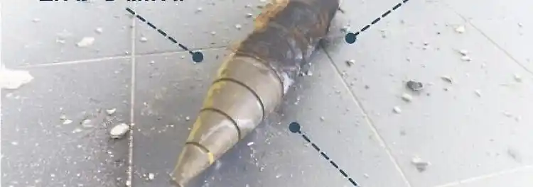 Image from ntv: 20 einzelne Sprengsätze *Israel: Iran setzte Rakete mit Streumunition ...