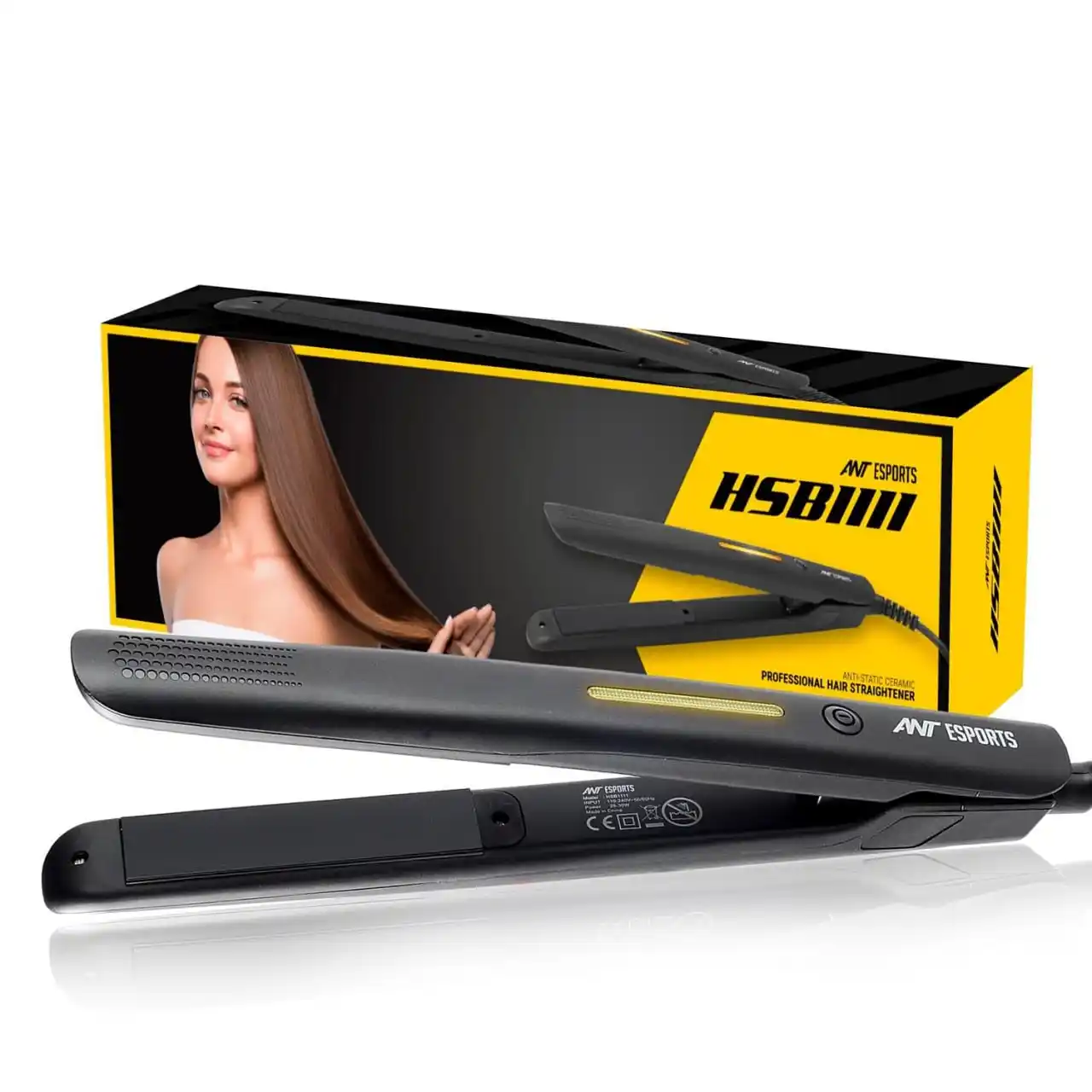 Image from ProLooterz Shopping Deals: Ant Esports HSB1111 Hair Straightener | Ceramic Coated Plates | Quick ...