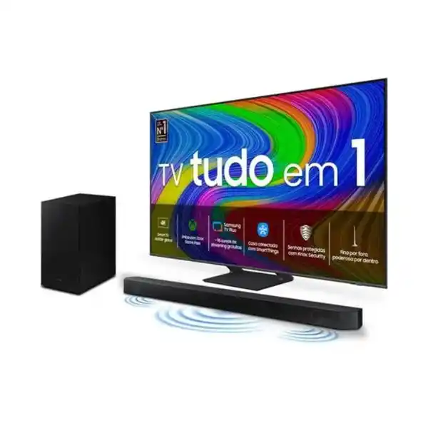 Image from Canaltech Ofertas: 🚨🚨🚨 Aproveite para garantir seu combo! Smart TV 55" QLED 4K 55Q65...