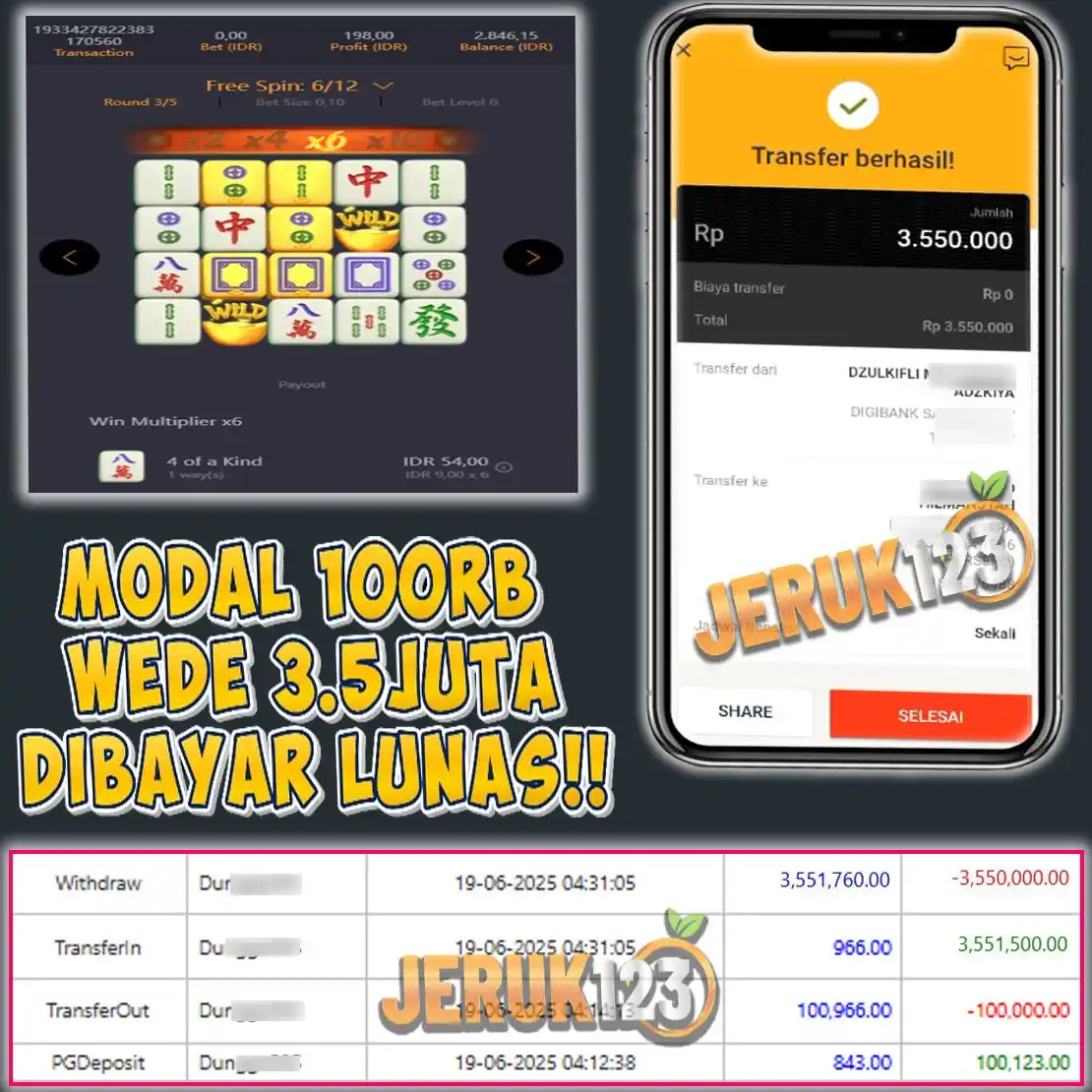 Image from SLOT GACOR HARI INI !!!: 📢 BIG WIN lagi! Spin santai, hasil brutal 💥 Bukti nyata, gak pake ed...