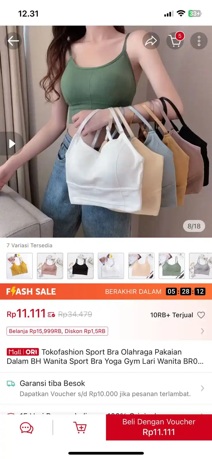 Image from Racun shopee 🛒🎀: Bra olahragq https://s.shopee.co.id/2qJ0LTeR8y...