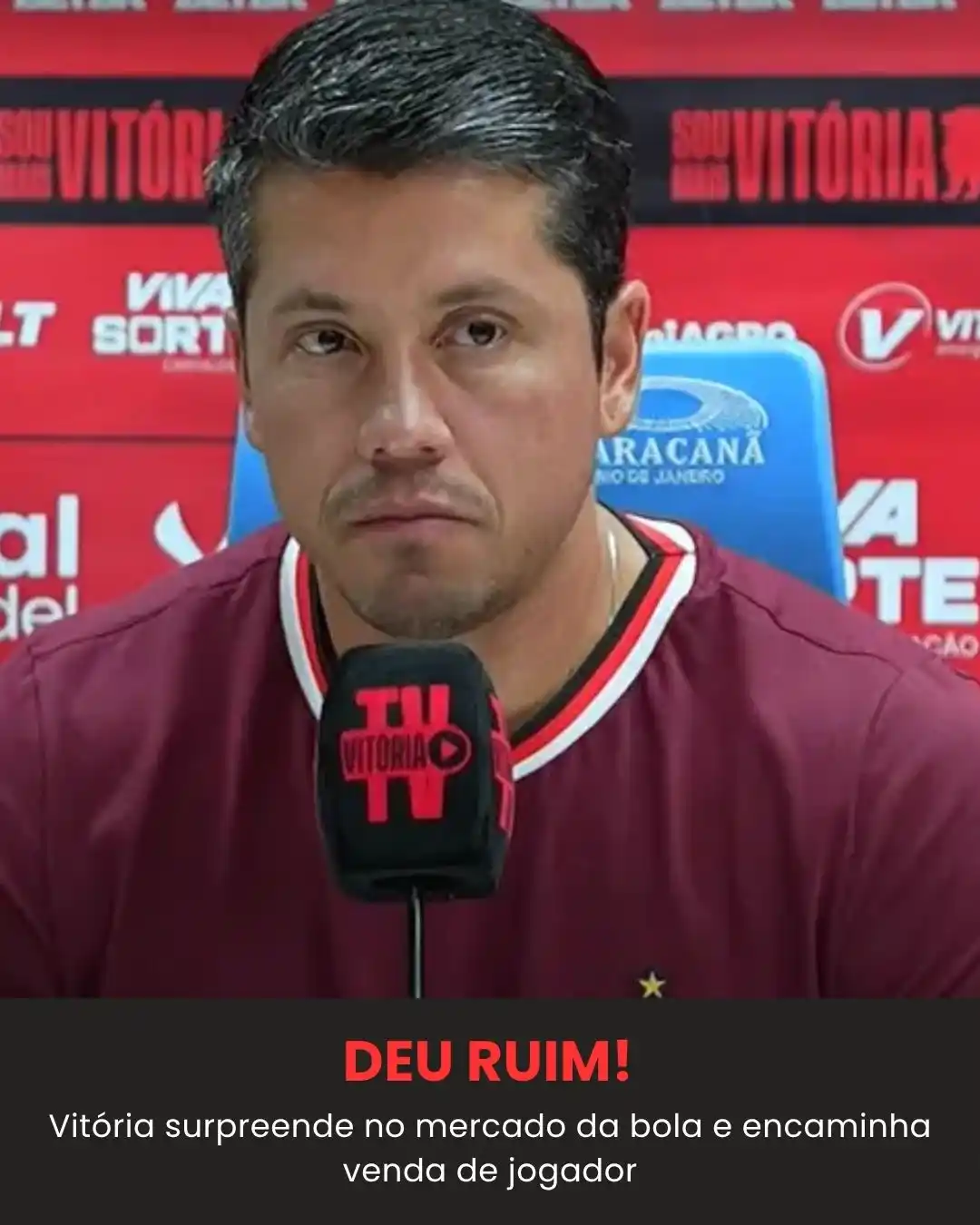 Image from Antenados no Futebol: 🚨 Carpini se despede e Vitória encaminha venda de...  💻 https://dq64...