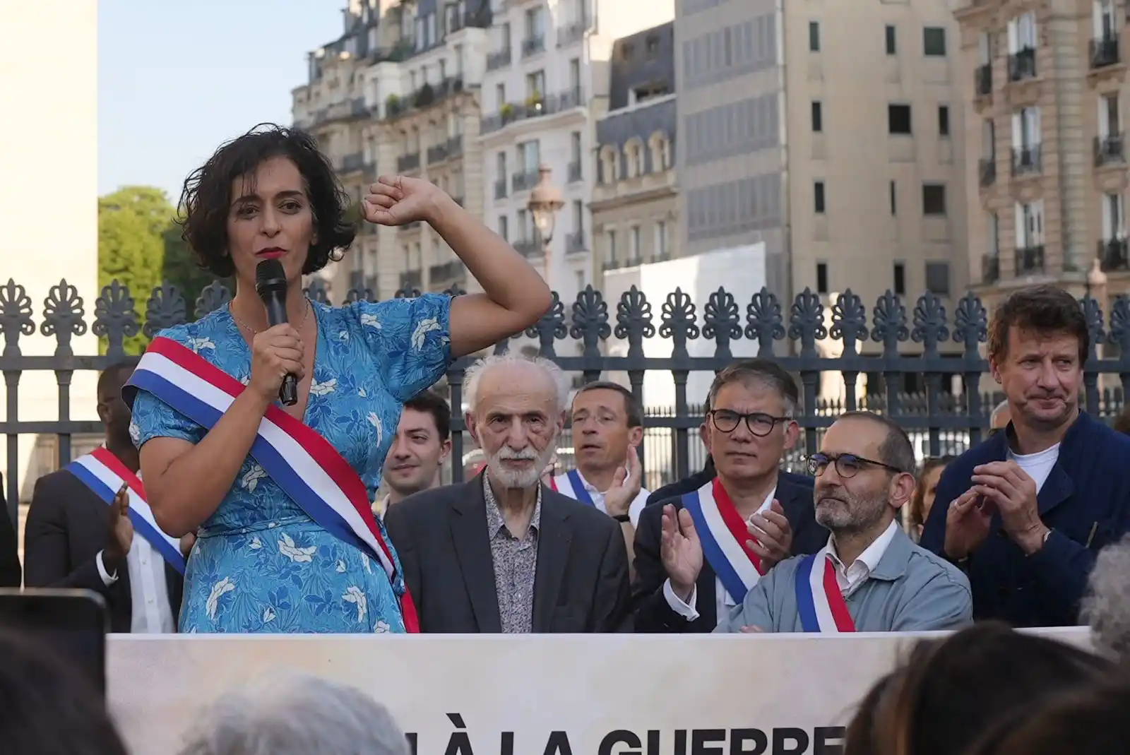 Image from Parti socialiste: *✊ « Ce qui se passe en Iran, ce qui se passe à Gaza, ce n’est pas seu...