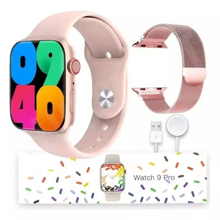 Image from 𝗕𝗹𝗶𝘁𝘇 𝗥𝗝 𝗔𝗴𝗼𝗿𝗮: Dê uma olhada em Relógio Inteligente W29 Pro Série 9 Dynamic Island Co...