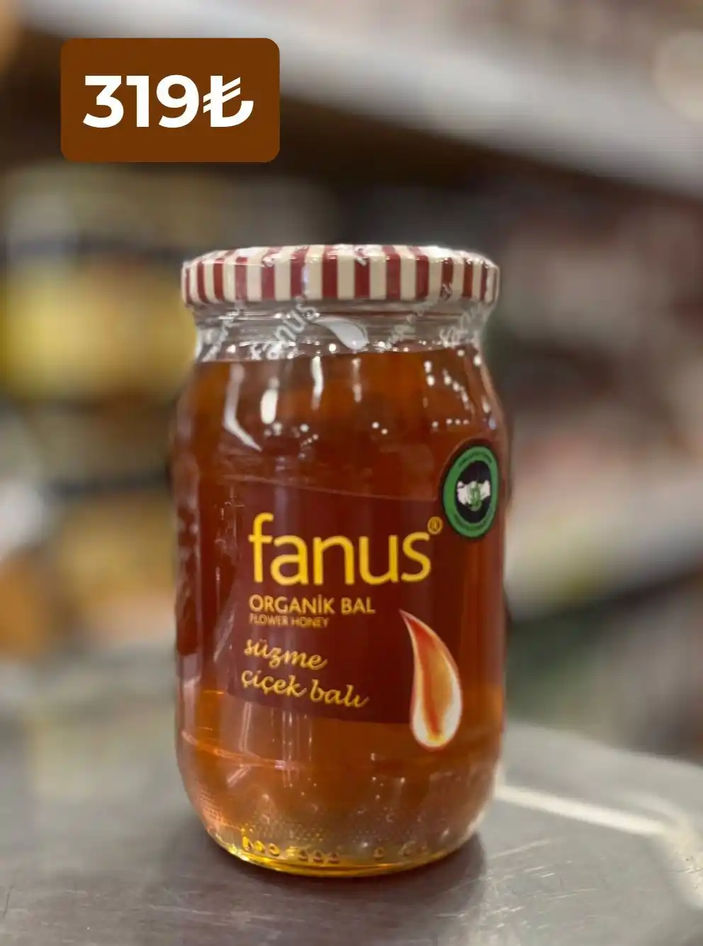 Image from Peynirci Baba: Fanus Organik Süzme Çiçek Balı 319₺ 🍯...